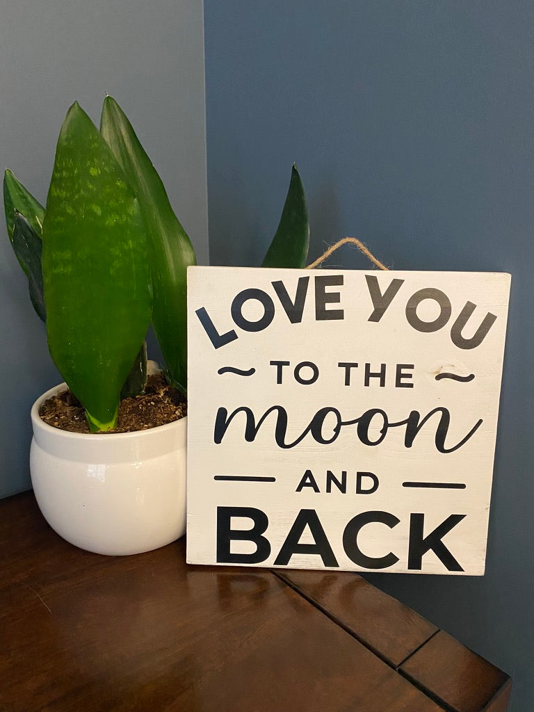 Love you to the moon and back