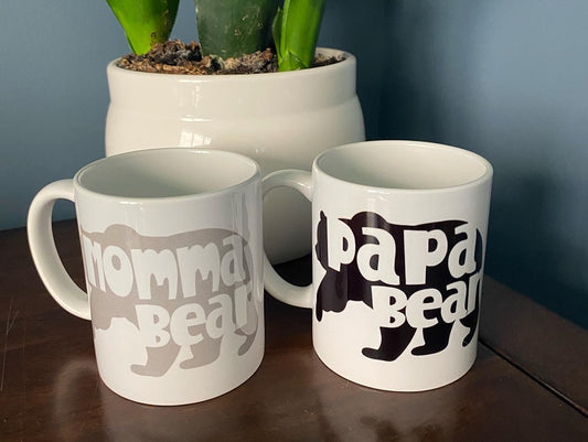 Mama and Papa Bear Mugs