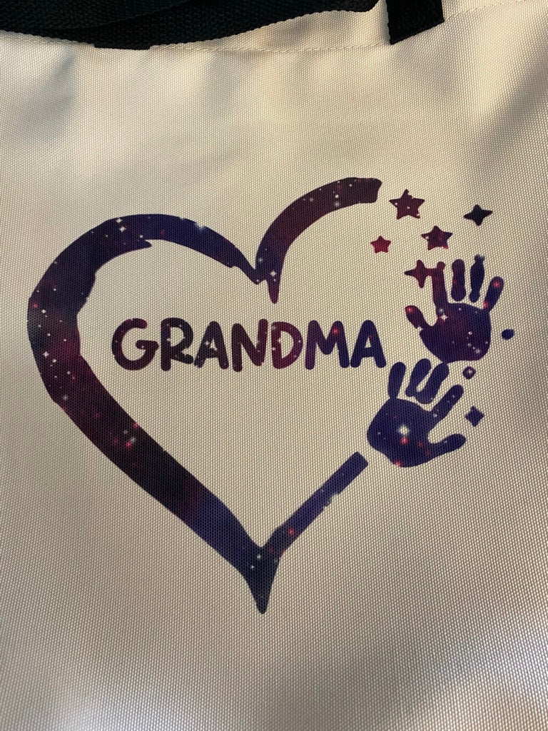 Grandma heart tote