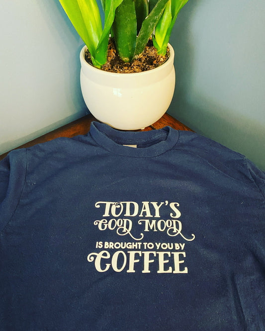Today's good mood is brought to you by coffee long sleeve